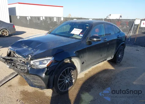 2021 Mercedes-Benz Glc 300 4Matic Coupe из США, поврежденный, VIN W1N0J8EB2MF987850